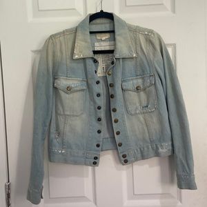 Super soft 100% cotton jean jacket!